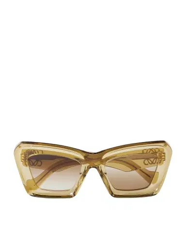 Loewe Anagram Oversized Cat-Eye Acetate Sunglasses - Men | Thumbnail 1