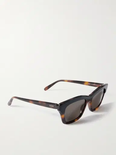 Loewe D-Frame Tortoiseshell Acetate Sunglasses - Men | Thumbnail 4 Loewe D-Frame Tortoiseshell Acetate Sunglasses - Men | Thumbnail 4