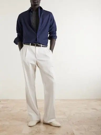 Loro Piana Linen T-Shirt - Men | Thumbnail 2 Loro Piana Linen T-Shirt - Men | Thumbnail 2