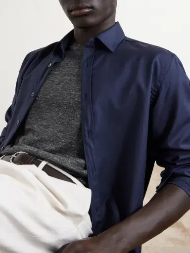 Loro Piana Linen T-Shirt - Men | Thumbnail 5 Loro Piana Linen T-Shirt - Men | Thumbnail 5