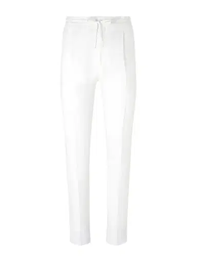 Lardini Tapered Linen Drawstring Trousers - Men | Thumbnail 1 Lardini Tapered Linen Drawstring Trousers - Men | Thumbnail 1