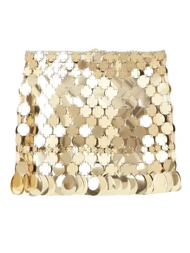 Rabanne Paillette-embellished Chainmail Mini Skirt | Thumbnail 1 Rabanne Paillette-embellished Chainmail Mini Skirt | Thumbnail 1