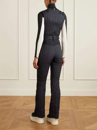 Moncler Grenoble Belted Appliquéd Quilted Down Ski Suit | Thumbnail 4 Moncler Grenoble Belted Appliquéd Quilted Down Ski Suit | Thumbnail 4