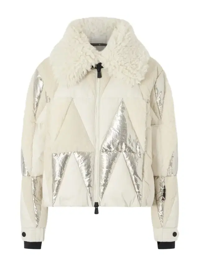 Pamiers Paneled Quilted Wool-blend Fleece-and Cotton-corduroy Down Ski Jacket