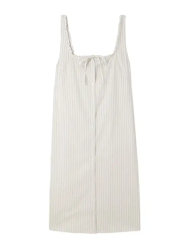 Ruffled Striped Organic Cotton-poplin Dress