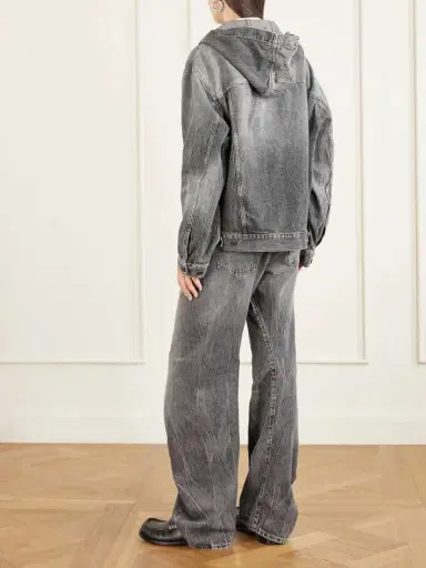 Acne Studios Hooded Denim Jacket | Thumbnail 4