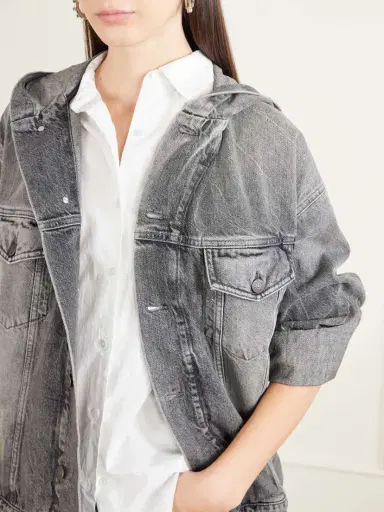 Acne Studios Hooded Denim Jacket | Thumbnail 5