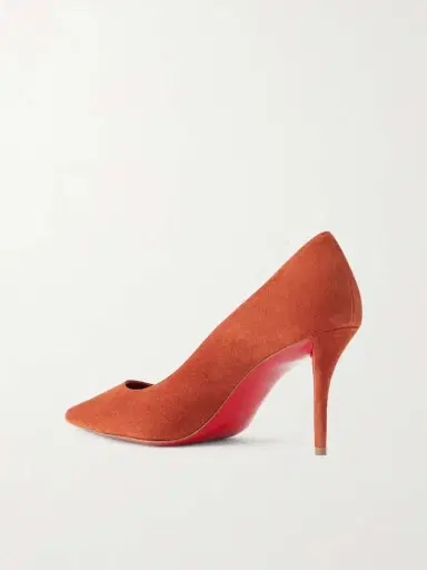 Christian Louboutin Miss Z 80 Suede Pumps | Thumbnail 3 Christian Louboutin Miss Z 80 Suede Pumps | Thumbnail 3
