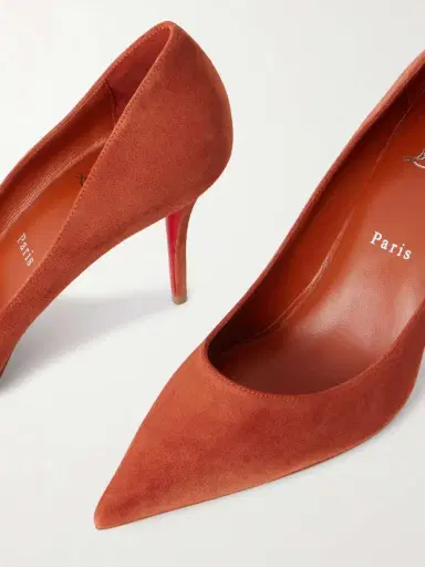 Christian Louboutin Miss Z 80 Suede Pumps | Thumbnail 5 Christian Louboutin Miss Z 80 Suede Pumps | Thumbnail 5