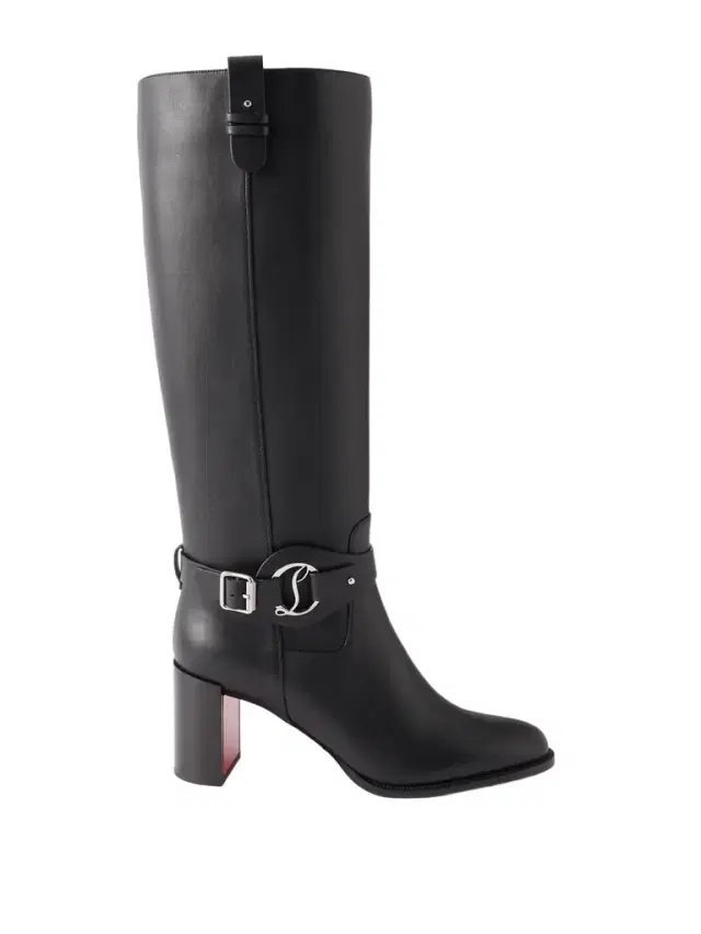Dianouchette Botta 70 Buckled Leather Knee Boots