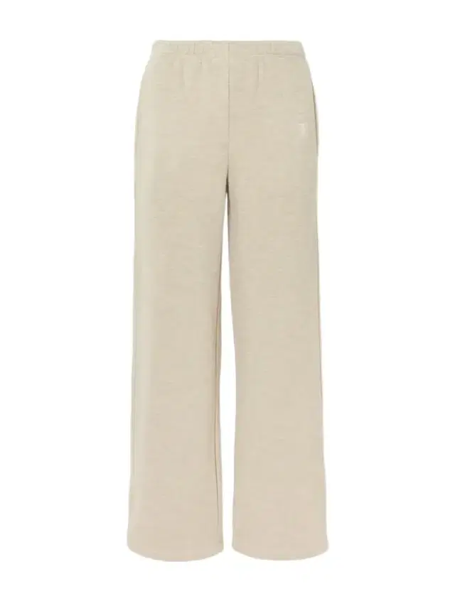 Embroidered French Cotton-blend Terry Wide-leg Sweatpants