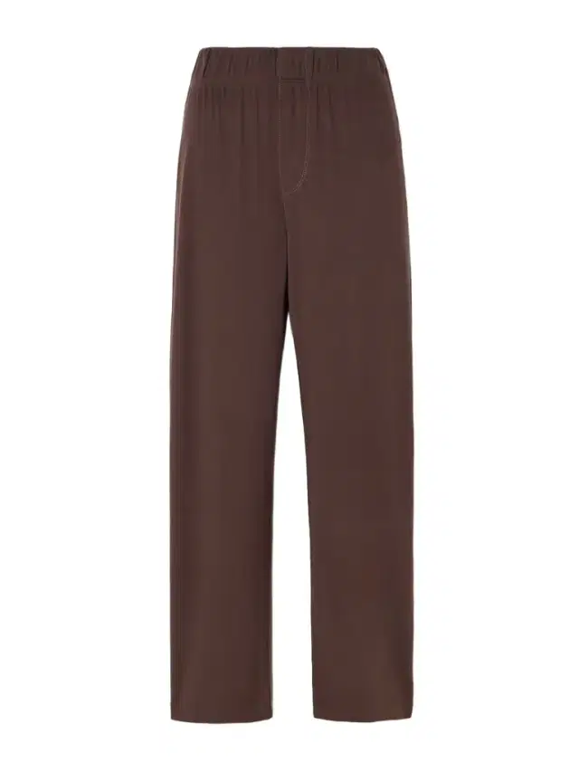 Lounge Ribbed Stretch-jersey Staight-leg Pants