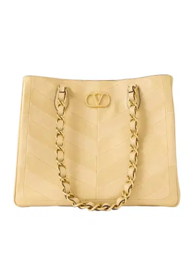 Valentino Garavani Jean Paneled Leather Tote | Thumbnail 1