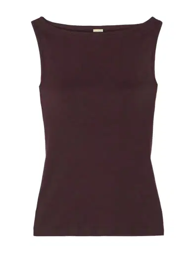 FLORE FLORE Timmi Ribbed Organic Cotton Tank | Thumbnail 1