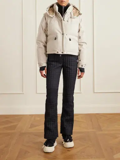Moncler Grenoble Yintab Convertible Hooded Padded Wool-flannel Down Ski Jacket | Thumbnail 2 Moncler Grenoble Yintab Convertible Hooded Padded Wool-flannel Down Ski Jacket | Thumbnail 2