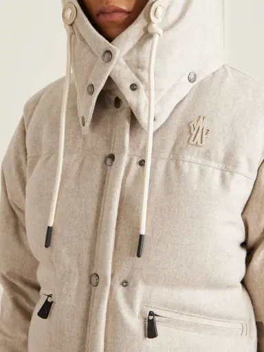Moncler Grenoble Yintab Convertible Hooded Padded Wool-flannel Down Ski Jacket | Thumbnail 5 Moncler Grenoble Yintab Convertible Hooded Padded Wool-flannel Down Ski Jacket | Thumbnail 5