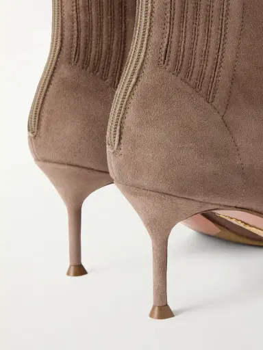 Aquazzura Saint Honoré 65 Suede Ankle Boots | Thumbnail 5