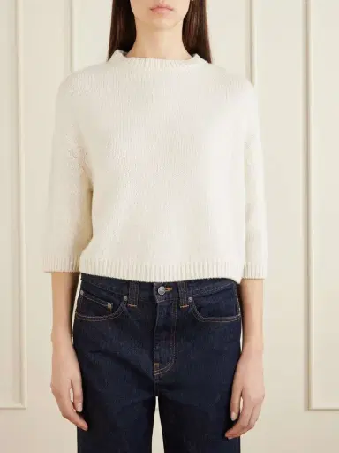 Khaite Sabina Cashmere Sweater | Thumbnail 3 Khaite Sabina Cashmere Sweater | Thumbnail 3