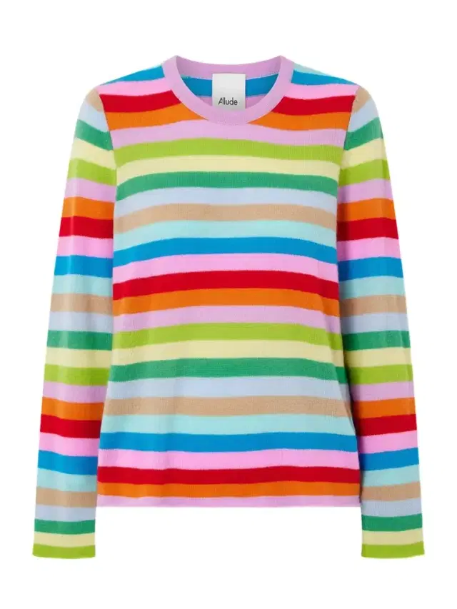Striped Cashmere Sweater