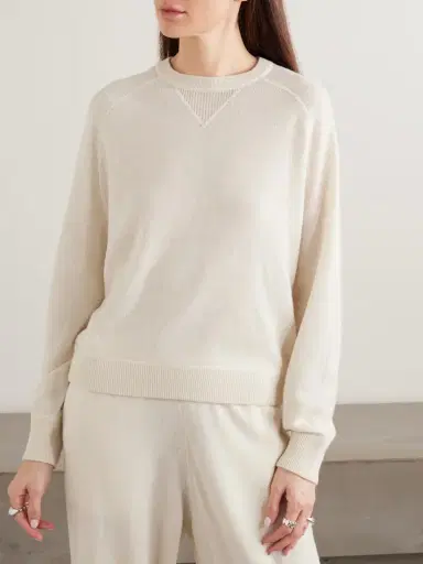 Allude Wool And Cashmere-blend Sweater | Thumbnail 3