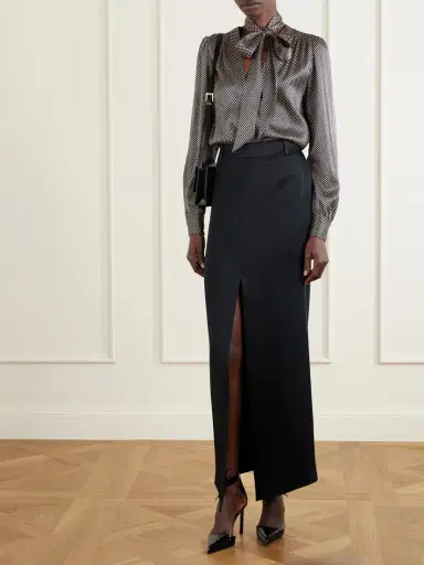 Tom Ford Satin-crepe Maxi Skirt | Thumbnail 2