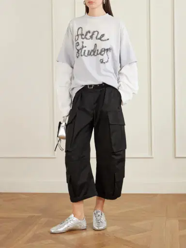 Acne Studios Cotton-twill Cargo Pants | Thumbnail 2