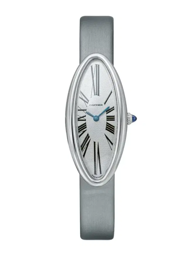 Stephanie Windsor Cartier Vintage Baignoire Allongée 18-karat White Gold Watch, Ref. 2514