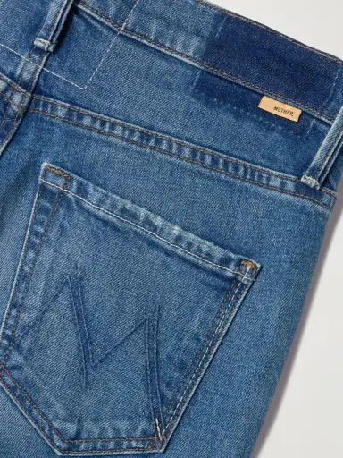 Mother The Insider Cropped High-rise Bootcut Jeans | Thumbnail 6