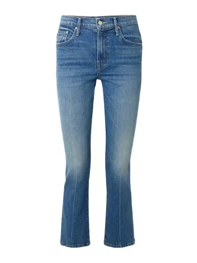 Mother The Insider Cropped High-rise Bootcut Jeans | Thumbnail 1