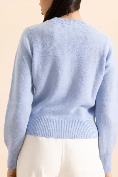 MISH The Cashmere Pullover - Forget Me Not | Thumbnail 4
