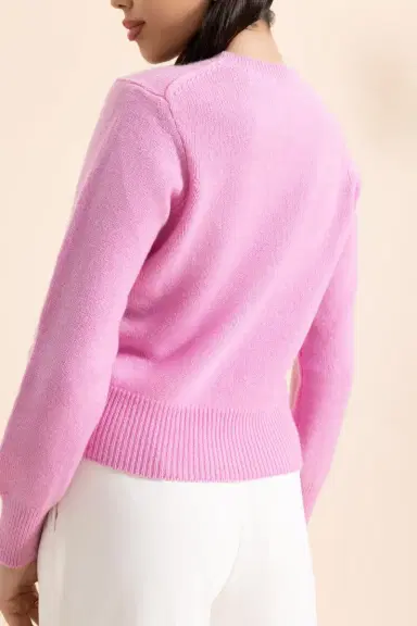 MISH The Cashmere Pullover - Rosebud | Thumbnail 4