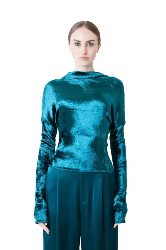 Velvet Dolman Top