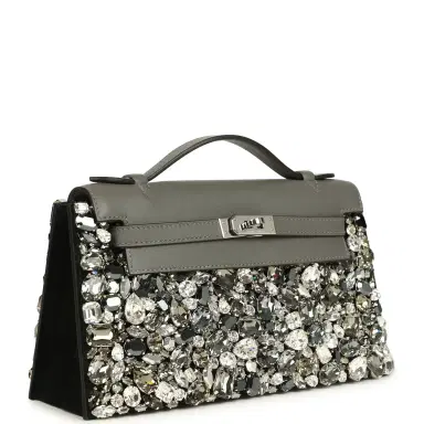 Madison Avenue Couture Bag Bestie x LeBag Paris Black Diamond Swarovski Crystal Cover | Thumbnail 2