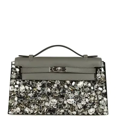 Madison Avenue Couture Bag Bestie x LeBag Paris Black Diamond Swarovski Crystal Cover | Thumbnail 1