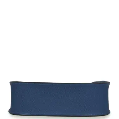 HERMÈS Hermes Evelyne Sellier TPM Bleu Tie Epsom Palladium Hardware | Thumbnail 6 HERMÈS Hermes Evelyne Sellier TPM Bleu Tie Epsom Palladium Hardware | Thumbnail 6