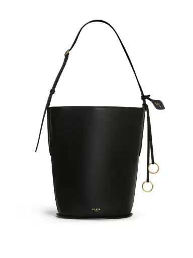 Alaïa Small Calfskin Hip Bucket Bag | Thumbnail 1 Alaïa Small Calfskin Hip Bucket Bag | Thumbnail 1