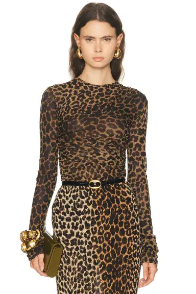 Saint Laurent Long Sleeve Top | Thumbnail 1