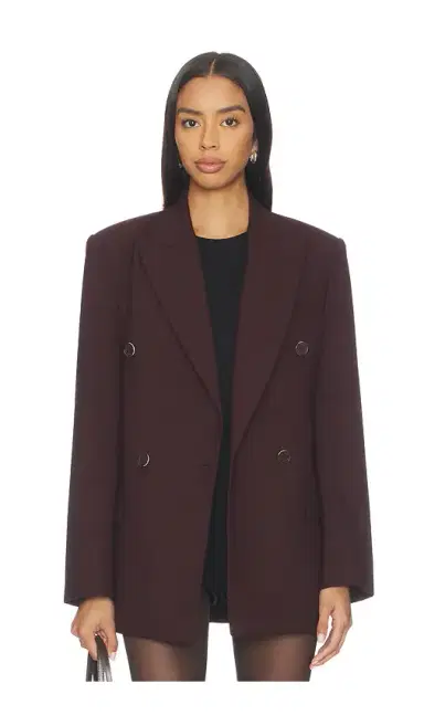 Helmut Lang Double Breasted Belt Blazer | Thumbnail 2