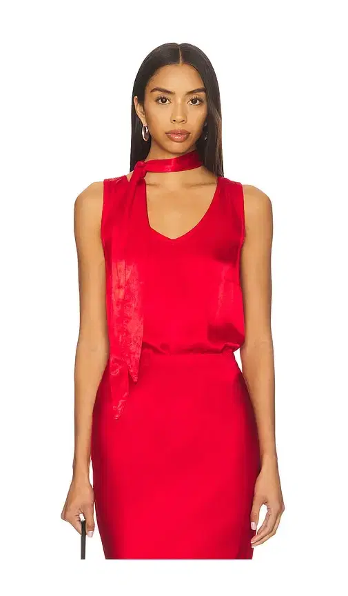 Bobi Tank With Removable Neck Tie