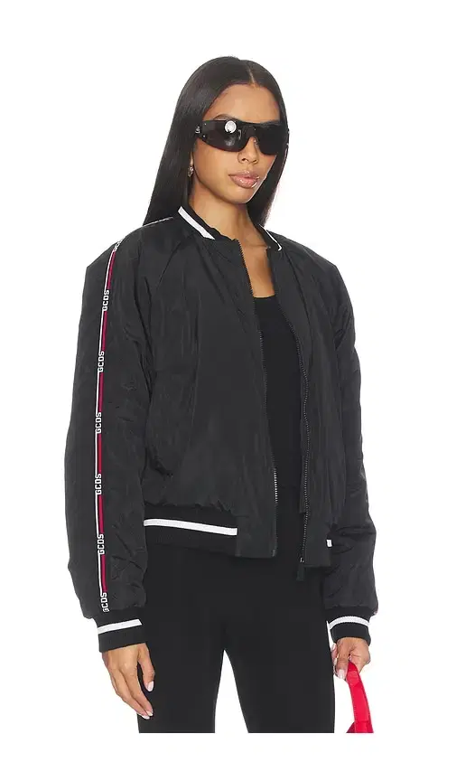 GCDS Logo Tape Nylon Bomber