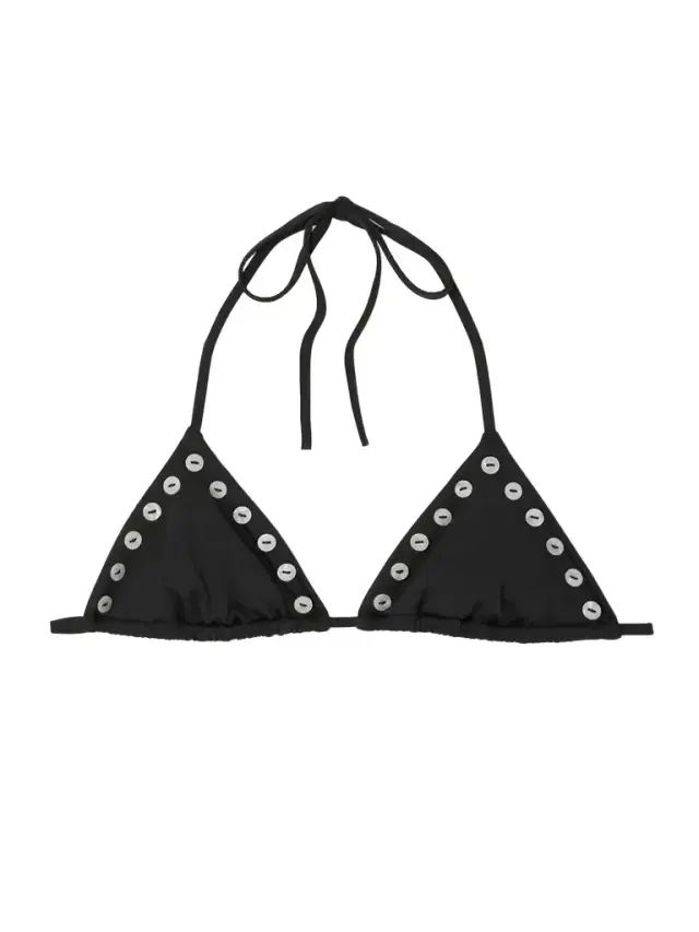 Lido Embellished Triangle Bikini Top