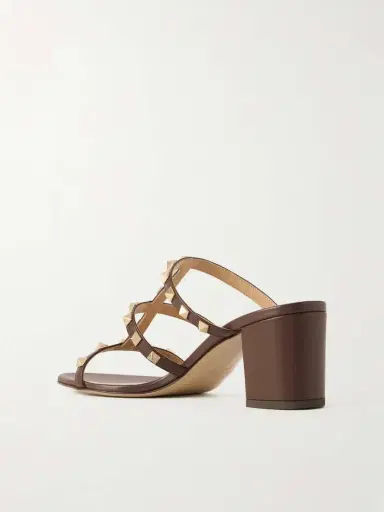 Valentino Garavani Rockstud 60 Leather Sandals | Thumbnail 3