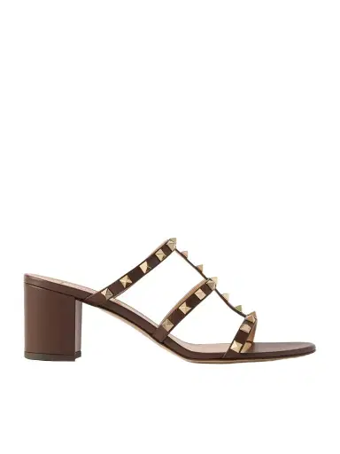 Valentino Garavani Rockstud 60 Leather Sandals | Thumbnail 1