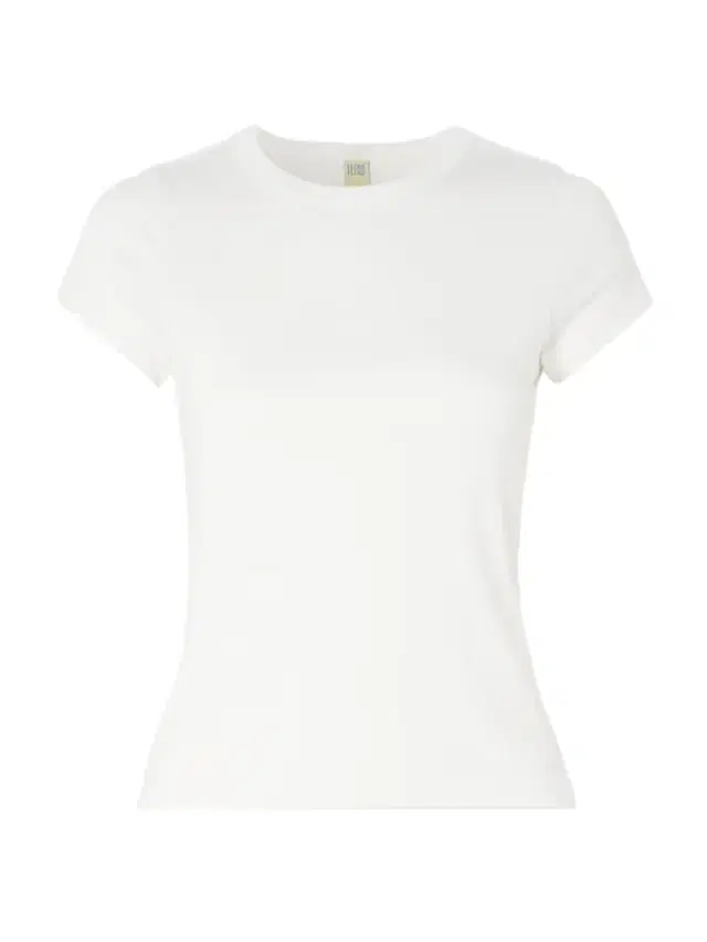 FLORE FLORE Car Baby Tee Ribbed Organic Cotton-jersey T-shirt