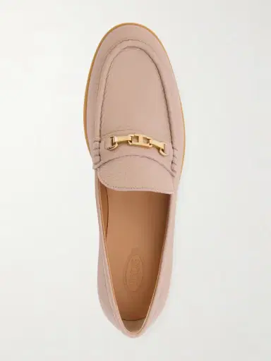 Tod's Gomma Embellished Textured-leather Loafers | Thumbnail 6 Tod's Gomma Embellished Textured-leather Loafers | Thumbnail 6