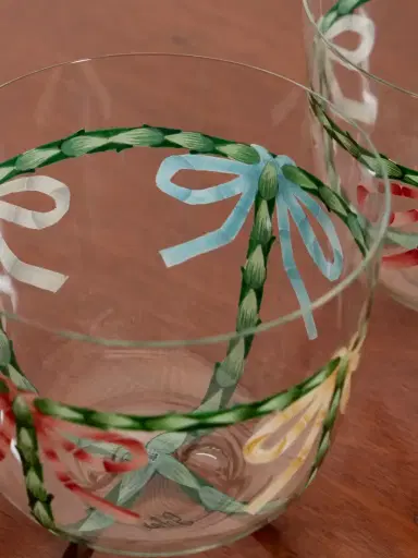 LOBMEYR + Gohar World Alpha Bow Set Of Two Painted Crystal Glass Tumblers | Thumbnail 3 LOBMEYR + Gohar World Alpha Bow Set Of Two Painted Crystal Glass Tumblers | Thumbnail 3