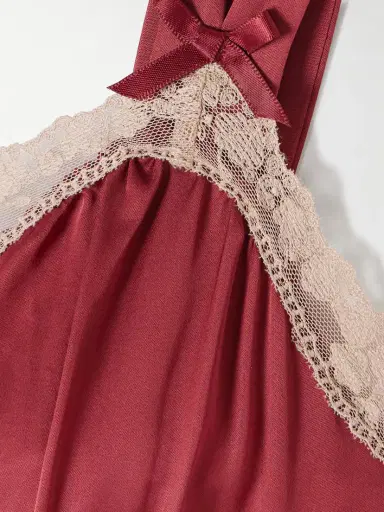 Rixo Lucie Lace-trimmed Crepe De Chine Midi Dress | Thumbnail 4