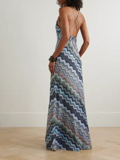 Missoni Striped Crochet-knit Maxi Dress | Thumbnail 3 Missoni Striped Crochet-knit Maxi Dress | Thumbnail 3