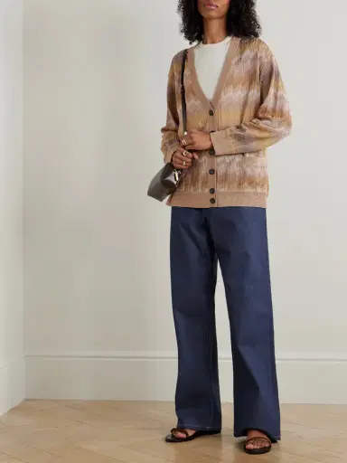 Missoni Striped Metallic Crochet-knit Cardigan | Thumbnail 2