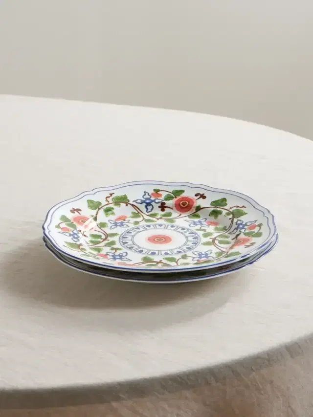 Cabana + Ginori 1735 Set Of Two Martina Porcelain Dinner Plates